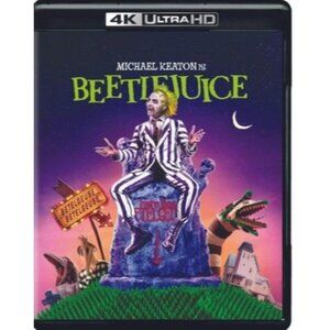 Beetlejuice 4K UHD Blu-ray  NEW